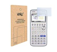 WYNGS Film de protection d'écran en verre trempé compatible avec Casio Graph 90+E (2 pièces)