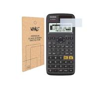 WYNGS Lot de 2 films de protection d'écran en verre trempé compatibles avec Casio FX 82/85/87 DE X calculatrice scientifique