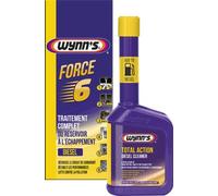Wynn’s Force 6 Diesel - Traitement complet des Performances Moteur Diesel - Nettoyage Circuit d’Alimentation et Optimisation de la Consommation de Carburant - 325 ml