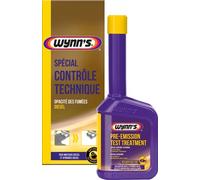 Wynn's Additive Contrôle Technique Pollution Diesel Degraissant Moteur, Nettoyant Injecteur Diesel et Anti Fumées Noires 325ml