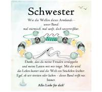 wynn's Bracelet pour fille, sœur, meilleure amie, cadeau pour fille, sœur, meilleure amie, pour anniversaire, confirmation, communion, remise de diplôme, Noël, 11.41, Pierre, No Gemstone