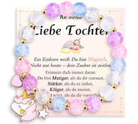 wynn's Cadeau licorne pour fille, fille, petite-fille, nièce, sœur, cadeau d'anniversaire, de Noël, de rentrée des classes, de communion, 11.41, Pierre, No Gemstone