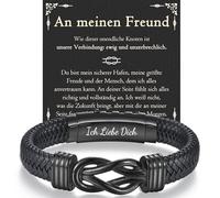 wynn's Cadeaux pour hommes, fils, frère, mari, petit ami, cadeau, 11.41, Cuir, No Gemstone