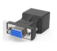 Wynrzyj Adaptateur d'extension VGA sur Cat5/Cat6 Prise en charge haute résolution pour les applications multimédia pour adaptateur RJ45