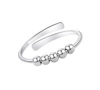 Wynrzyj Bagues de rencontres simples étanches réglables Doigt ouvert Perles rotatives Bijoux pour les fêtes et les perles de mode d'usure quotidienne, comme décrit
