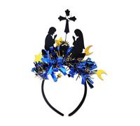 Wynrzyj Bandeau de l'Aïd avec accessoires de vacances crescented et étoiles pour les réunions religieuses et familiales