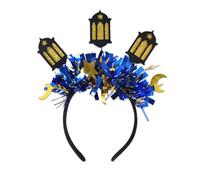 Wynrzyj Bandeau de l'Aïd avec accessoires de vacances crescented et étoiles pour les réunions religieuses et familiales