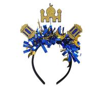 Wynrzyj Bandeau de l'Aïd avec accessoires de vacances crescented et étoiles pour les réunions religieuses et familiales