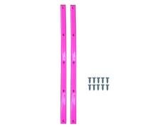 Wynrzyj Bandes de protection solides pour skateboard avec manuel d'installation facile en 5 minutes pour les figures de skateboard et les trajets - Protection des bords colorée