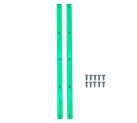Wynrzyj Bandes de protection solides pour skateboard avec manuel d'installation facile en 5 minutes pour les figures de skateboard et les trajets - Protection des bords colorée