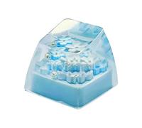 Wynrzyj Capuchons de touches mécaniques personnalisables en résine avec design en relief floral pour une expérience améliorée pour et l'écriture. Capuchons de touches en colophane avec confort