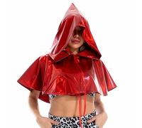 Wynrzyj Cloak de vampire pour adulte Halloween Cosplay Wizard Cape Witch Femmes Hommes Unisexe Costume Festival Chemins de tête Accessoires de costume Halloween Masquerade Party Accessoires