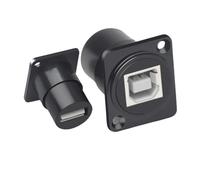 Wynrzyj Connecteur USB femelle vers port B femelle Adaptateur direct pour ordinateurs de liaison vers imprimantes USB 2.0 480 Mbps Direct Plug Adapters