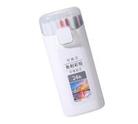 Wynrzyj Crayons à dessin rétractables, effaçables, colorés, 3 0 mm, sans tailler, fournitures artistiques, pour enfants, croquis, coloration, plastique coloré