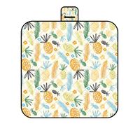 Wynrzyj Grande couverture de loisirs robuste de 200 x 200 cm, antidérapante et résistante à l'humidité, convient pour les tapis de repas fins en plein air, la cour ou le jardin