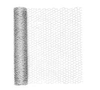 Wynrzyj Grillage métallique multifonction en acier galvanisé pour clôture de jardin, poulailler, clapier, poulailler, poulailler, protection pour filet à volaille