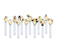 Wynrzyj Halloween Bubble Blowers Lot de 12 baguettes magiques pour enfants pour fête, réunions de famille et Halloween