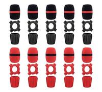 Wynrzyj Housse de protection anti-choc anti-roulement pour microphone portable lavable nature conviviale réduction du bruit housse de micro antichoc