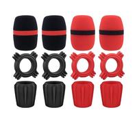 Wynrzyj Housse de protection anti-choc anti-roulement pour microphone portable lavable nature conviviale réduction du bruit housse de micro antichoc