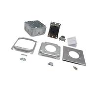 Wynrzyj Kit de prise NEMAs 14 30R 30,0 A pratique comprenant un serre-câble croisé en métal robuste et une boîte de sortie de couvercle coulissant