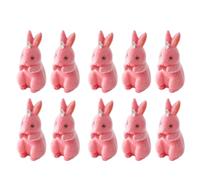 Wynrzyj Lot de 10 breloques animales en résine - Doux au toucher - Pour accessoires - Composants de bijoux faits à la main, taille unique, comme décrit