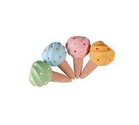 Wynrzyj Lot de 4 globes pour plantes en terre cuite - Pour fleurs d'intérieur