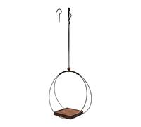 Wynrzyj Macramé moderne plantes suspendues pour plantes d'intérieur base en bois noir convient aux pots de 3 5 5 pouces décoration de la maison tenture murale jardinière