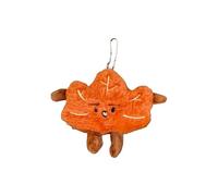 Wynrzyj Pendentif Feuilles Colorées Bijoux Multifonctionnels Porte-clés à la Mode Accessoires Ornement de Sac Convient aux Robes Et T-shirts Charme Érable, b, taille unique