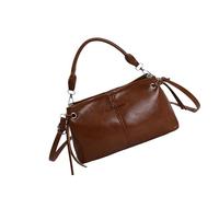 Wynrzyj Petit sac à bandoulière avec 2 sangles amovibles Joli sac à main en cuir Sacs à bandoulière Pochettes Porte-monnaie pour femmes et filles Cadeaux sous les bras pour femmes, marron