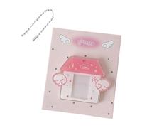 Wynrzyj Porte-clés Campus Porte-cartes au design tendance Multifonctionnel Petites cartes photo Organisateur de cartes indispensables pour un usage quotidien, b, Taille unique, Mass Beauty