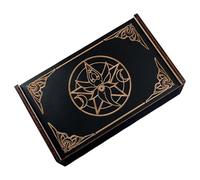 Wynrzyj Push Pull Tarot Cards Box Astrologys Boîte à bijoux en bois Tarot Cartes Boîte de rangement pour la confession de chance Décoration de sorcière Astrologys Bijoux Cartes à jouer Mallette de
