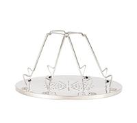 Wynrzyj Rack Simple Portable Acier Inoxydable Rack Outdoor Camping Grille-Pain Pliable Portable Barbecue Multi-usage Cuisinière Grill