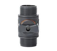 Wynrzyj Rallonge filetée externe 3/4" avec interrupteur intégré pour une gestion facile de l'eau pour l'utilisation de la maison et du tuyau de jardin