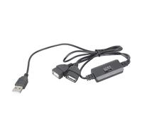 Wynrzyj Rallonge USB réglable à 3 vitesses pour ventilateur de refroidissement 5 V Pompes à eau avec tensions Circuit stabilisé Design isolé USB Contrôle du ventilateur Extension