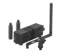 Wynrzyj Réservoirs de tortue submersibles Pompes filtrantes Matériaux ABS Silencieux Éponges réutilisables pour eau douce et salée Débit d'air réglable Pompes d'aquarium