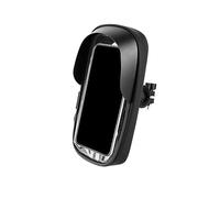 Wynrzyj Sacoche de support de téléphone pour vélo, support d'écran tactile, guidon de vélo pour téléphones de 4, 5-6, 4 pouces, durable, imperméable, réglable, durable, double fermeture éclair