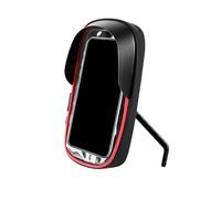 Wynrzyj Sacoche de support de téléphone pour vélo, support d'écran tactile, guidon de vélo pour téléphones de 4, 5-6, 4 pouces, durable, imperméable, réglable, durable, double fermeture éclair