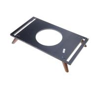 Wynrzyj Support de haut-parleur en acrylique avec chanfrein de protection en bois pour haut-parleur Authentik 200 300