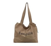 Wynrzyj Vêtements pratiques Sac à bandoulière résistant Grande capacité Équilibre Shopping Libre Pour le travail Avec style trafic navette Sac à provisions, kaki