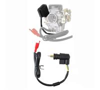 WYOERN Amortisseur Électronique De Carburateur Automatique, Starter Électrique pour Scooter pour GY6 50CC 125CC 150CC, Valve D'enrichissement De Carburateur pour Moto