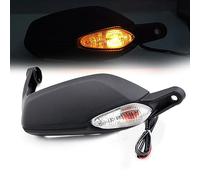 WYOERN Protège-Mains avec Lumière pour Ducati Hypermotard 820 821 2013 2014 2015 Protège-Guidon Latéral De Moto Hypermotard820 Hypermotard821 Accessoires (Color : Right Brake Side)