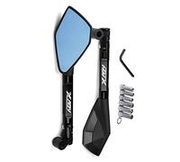 WYOERN Rétroviseurs De Moto en Aluminium CNC Rétroviseur Anti-éblouissant Bleu pour H&Onda X ADV X-ADV 2017 2018 2019 2020 2021 XADV 750 Accessoires De Moto Accessoires (Color : Le Noir)