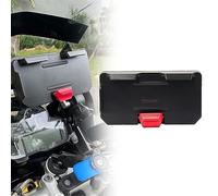 WYOERN Support De Navigation De Support De Téléphone GPS De Charge sans Fil De Moto pour B&M&W R1200GS R1250GS R 1250 GS F850GS F750GS S1000XR ADV Navigation (Color : Rot)