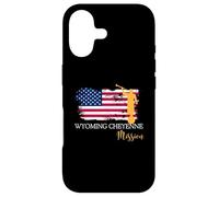 Wyoming Cheyenne Mission Angel Moroni Drapeau USA Faith Coque pour iPhone 17