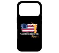 Wyoming Cheyenne Mission Angel Moroni Drapeau USA Faith Coque pour iPhone 17 Pro