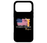 Wyoming Cheyenne Mission Angel Moroni Drapeau USA Faith Coque pour iPhone 17 Pro Max