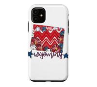 Wyoming Floral Chevron Plaid Patrimoine régional Coque pour iPhone 11