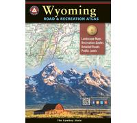 Wyoming Road and Recreation Atlas 2027 | Benchmark Maps