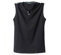 Wyongtao 2024 Debardeur Homme Hawaiiennes Grandes Tailles, Gilet Homme sans Manche Col Rond Couleur Unie, Débardeur élasticité Basique Classique Polyvalents Respirant Shirt pour Vacances à La Plage