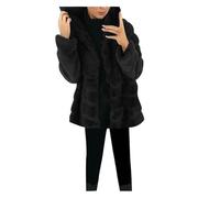 Wyongtao Vestes Polaires Femme Manteau Femme Hiver Fausse Fourrure Épais En Peluche Manteau Moelleux Oversize Blouson Teddy Hiver Cachemire Chaud Hauts Vêtements D'Extérieur Confortable Et Doux